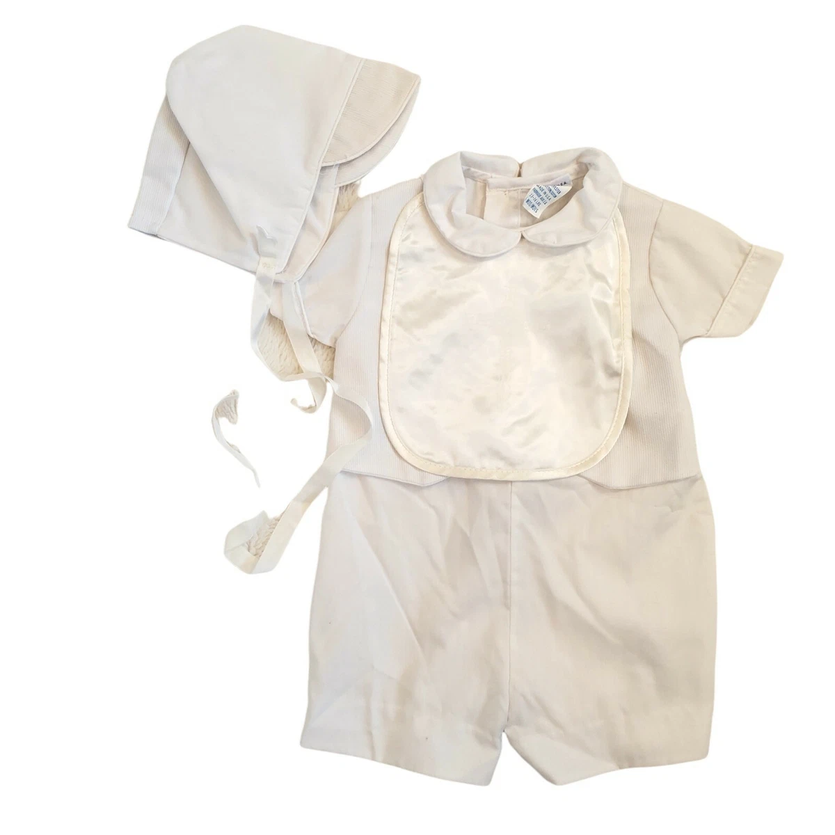 Vintage boy baptism clearance outfits