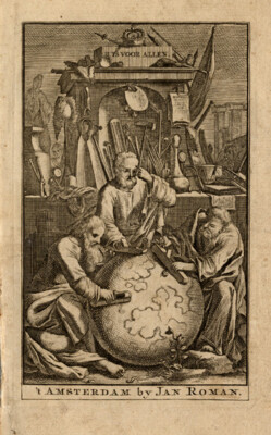 Antiker Berufsdruck - TITELBLATT - St. Clara - 1699