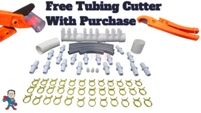 Manifold Hot Tub Spa Dead End (18) 3/4'' Outlets with Coupler Kit Video How To