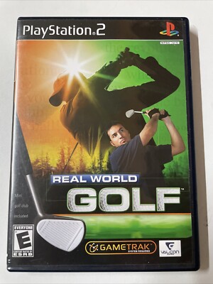 Real World Golf (PlayStation 2, 2006) Complete Tested Working - Free Ship G1