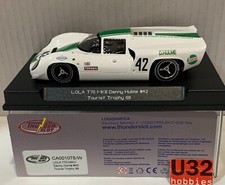 Slot Car Thunderslot Ca00107s/W Lola T70 Mkii #42 Tourist Trophy 1968 D. Hulme