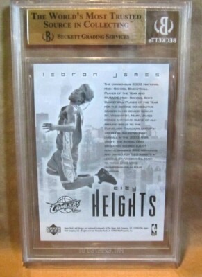 LEBRON JAMES 2003 city HEIGHTS 3D レブロン Lebron James RC 2003-2004 Upper Deck City Heights Hologram Rookie