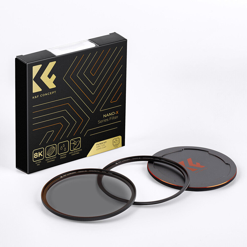 KF Concept Magnetischer CPL Filter Zirkular-Polfilter HD Ultra Slim 49-82mmDE