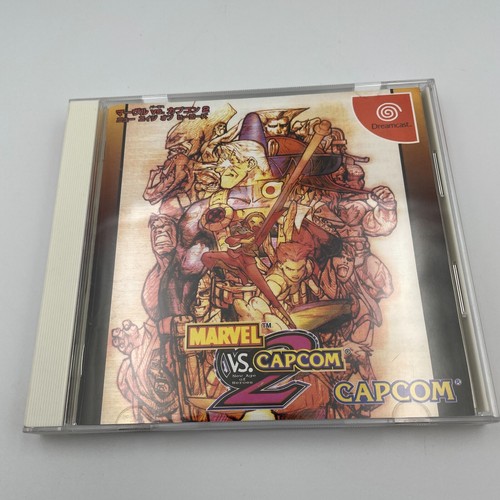 Sega Dreamcast Marvel Vs Capcom 2 age of heroes JAPAN IMPORT USED - 第 1/5 張圖片