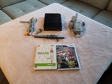 wii console black