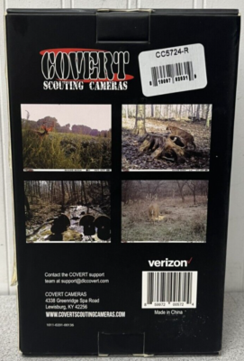 COVERT Blackhawk 20 LTE Trail Camera CC5724