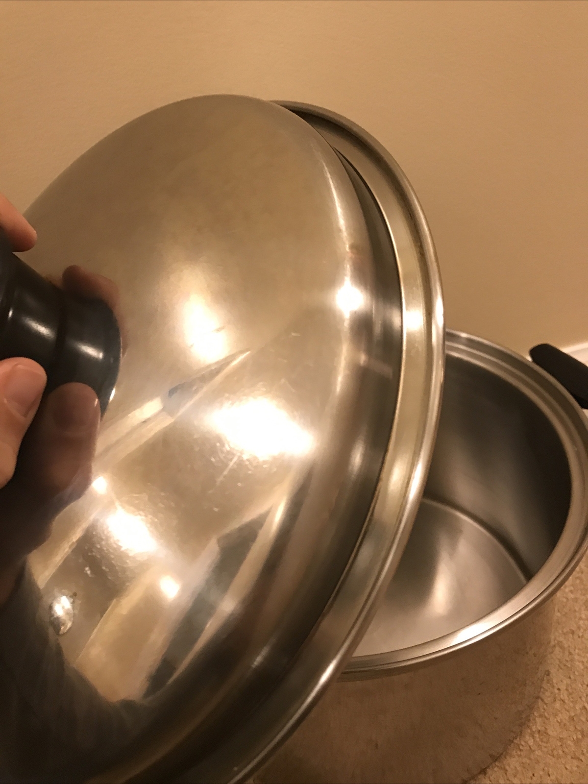 Chef’s Ware By Townecraft 8 Qt Dutch Oven Stock Pot With Lid, 5 Ply 304 SS eBay