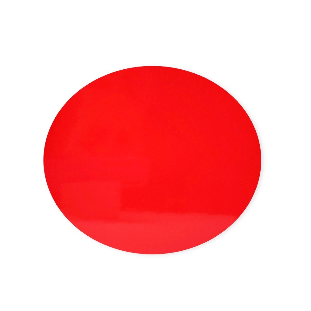 Adesivo Tappo Serbatoio Rosso Corsa Fiat 500 e 500 Abarth