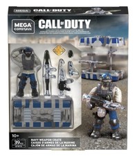 Mega Construx Call Of Duty Navy Weapon Crate Collectors 39 Pcs.  GFW76