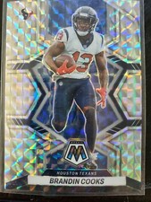2022 Panini Mosaic Football Brandin Cooks #77 Silver Mosiac Prizm
