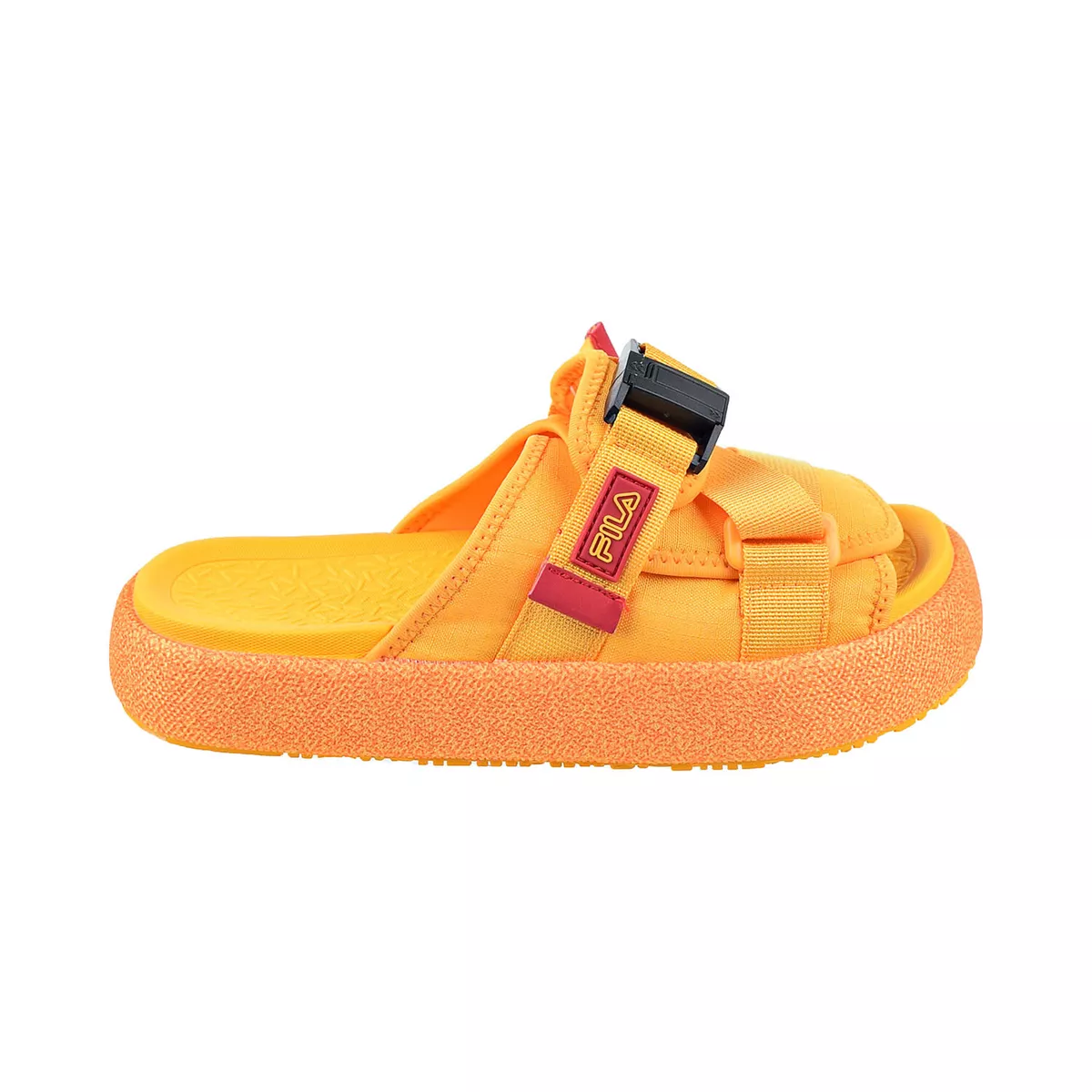 Fila Men s Atlas Slides Saffron Red 1SM01573 730
