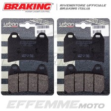 Pastiglie MOTO MORINI Corsaro 1200 2005 2006 2007 2008 2009 (Kit Ant. BRAKING)