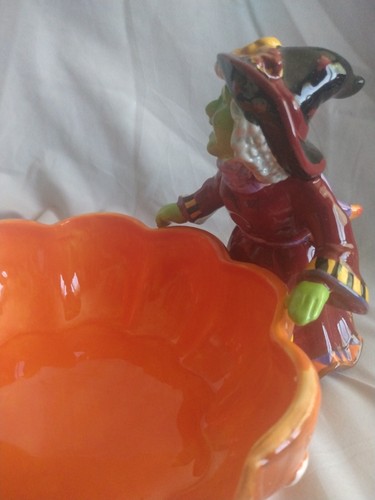 Vintage Signature Home Collection Witch & Ghost Treat Bowl Neu im Karton - Bild 6 von 8