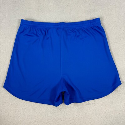 Nike Park II Womens Dri-FIT Shorts 898019-480 Royal Blue Size