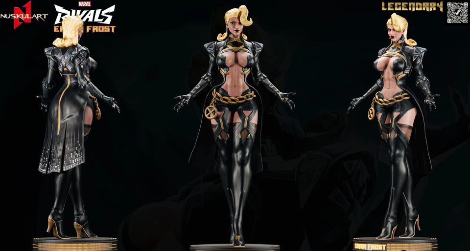 1:6 Emma Frost figure from Marvel Rivals 2 | HAND PAINTED | 33cm (MADE TO ORDER) - Image 2 of 2