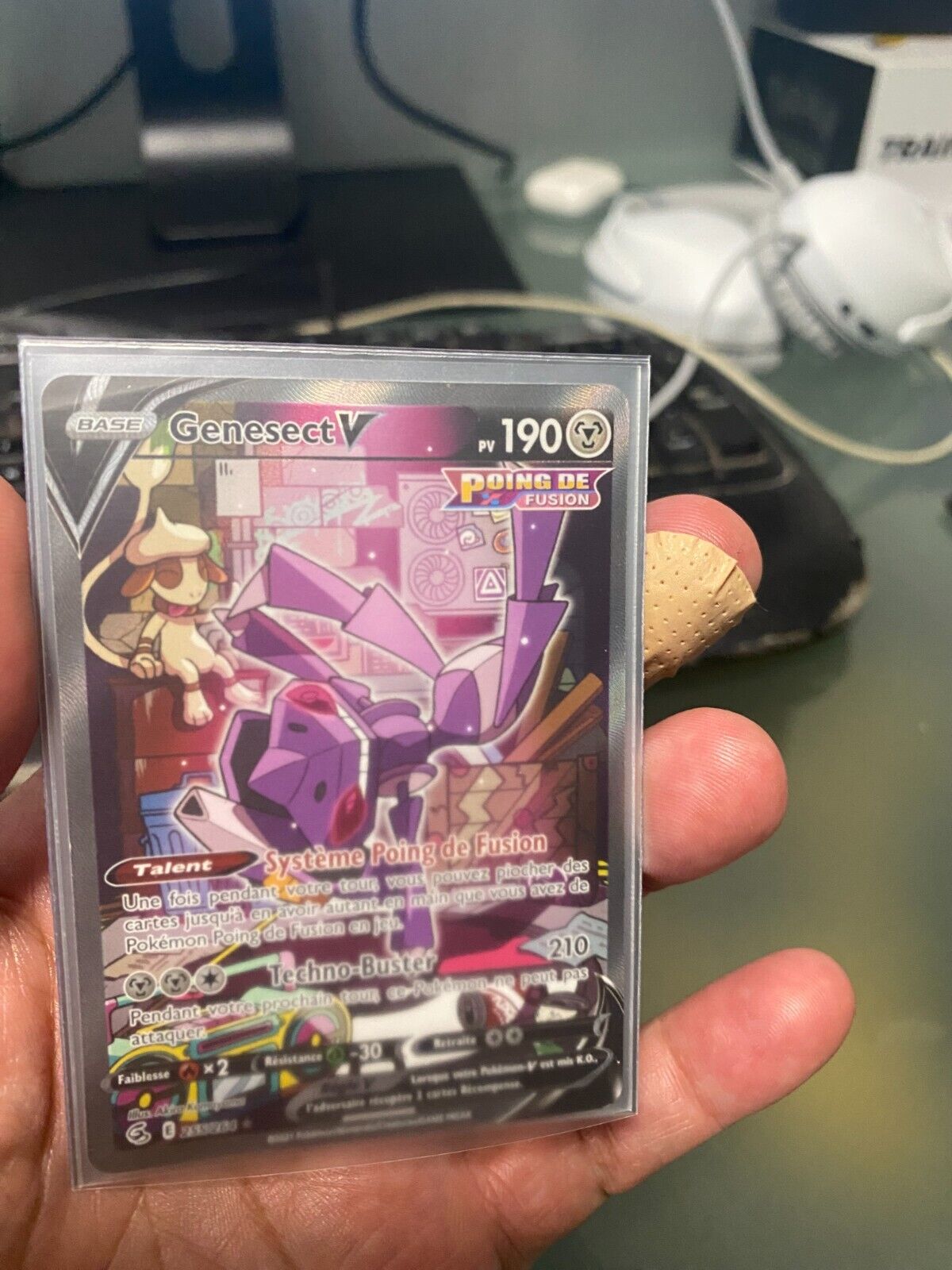 Carte Pokémon Genesect V alternative poing de fusion - Vinted