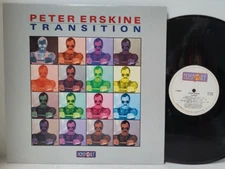 PETER ERSKINE Transition 1987 LP Passport PJ 88032 - Play Tested EX-  *B4