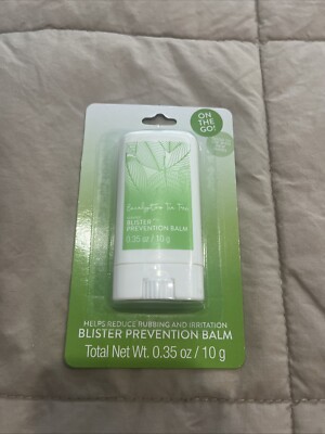 New Eucalyptus Tea Tree Scented Blister Prevention Balm