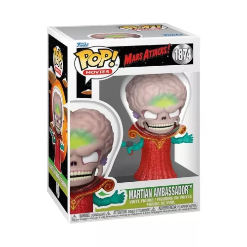 Mars Attacks POP! Movies Vinyl Figure Ambassador 9 cm NEW & Sealed