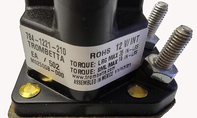 Genuine OEM Toro / Exmark 117-1197 Solenoid for Toro TimeCutter