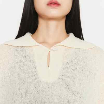 BTS JIMIN FACE MERCH フェイス Knit ニットアイボリー BTS JIMIN Overfit Knit FACE K-pop Casual Ivory Acrylic Nylon