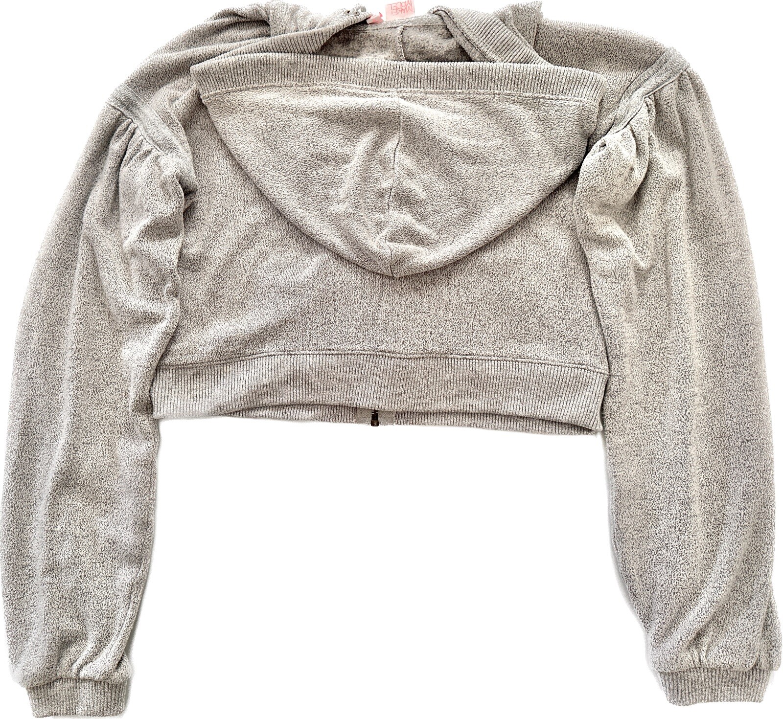 Make + Model Womens Jacket Sz Xs Heather Gray Cro… - image 7