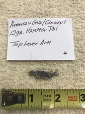 American Gun / Crescent 12/16/20 ga. Hammer Dbl;  Top lever arm, original      