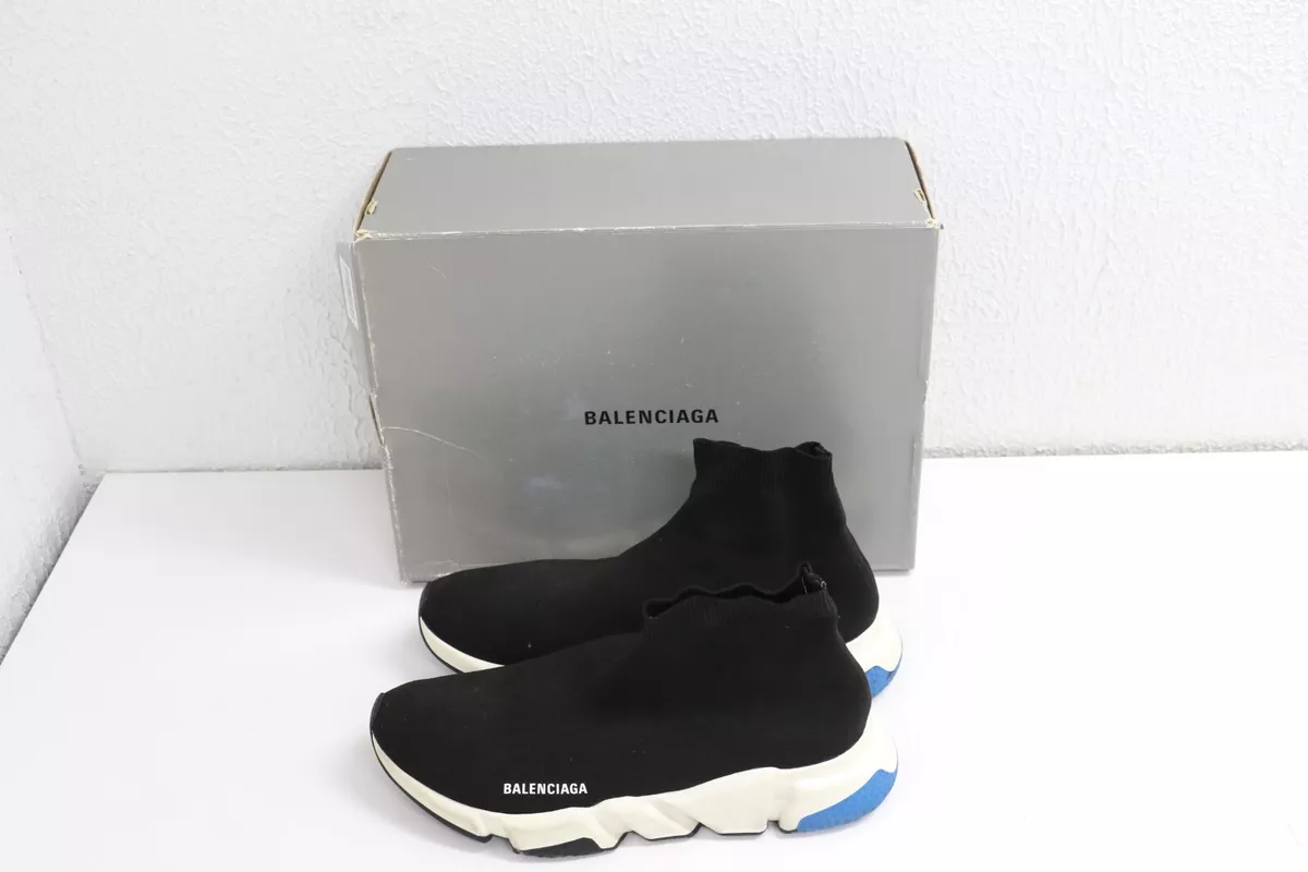 Balenciaga Speed Knit Sneakers - Black - High-Top Sneakers