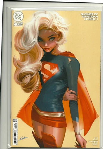SUMMER OF SUPERMAN SPECIAL #1! ALEXANDER LOZANO SUPERGIRL VARIANT COVER! NM!
