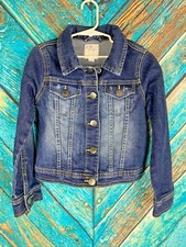 The Children's Place Girl's Denim Jean Jacket Size 5/6 Small