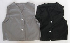 11x Kinder Weste grau schwarz Jungen Gr. 92-122 Sonderposten Flohmarkt Posten