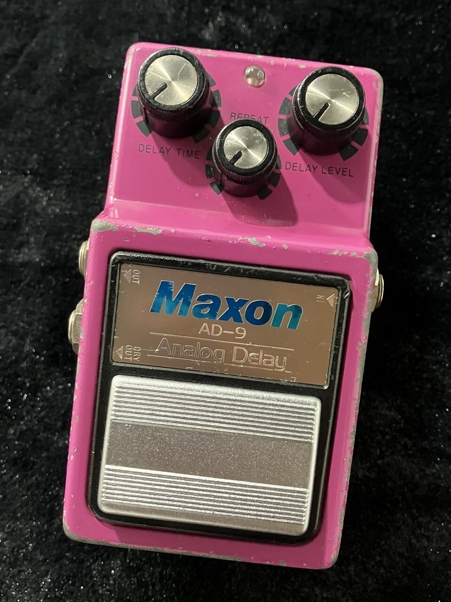 USED Maxon AD-9 Pro Analog Delay Guitar Effect Pedal Free USED Maxon AD-9 Pro Analog Delay Guitar Effect Pedal Free