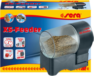 Sera XS-Feeder Futterautomat für Aquarien Urlaub Automat Futter Aquarium