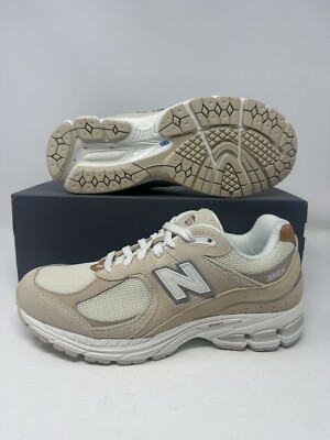 New Balance 2002R Sandstone Tan Yellow Sneakers Retro