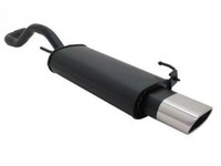 Novus Sportauspuff Gruppe N 75X135Mm Oval VW Polo IV (6N,6N2) 1,6GTI 88Kw