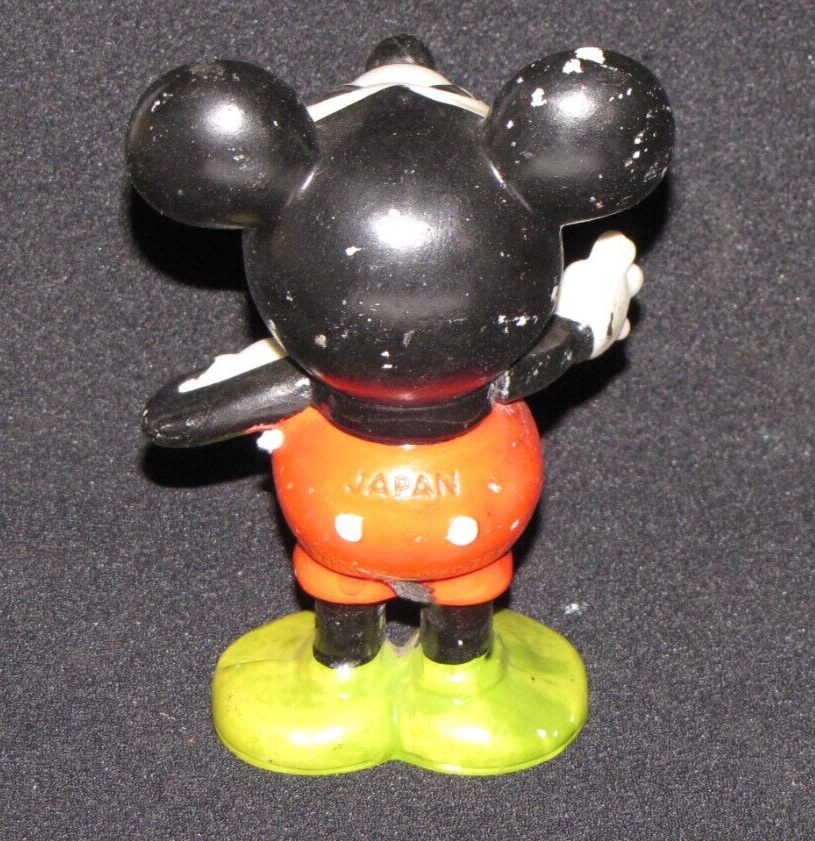 Mickey Mouse 1930s Bisque Toothbrush Holder, Walt Disney; Made in
