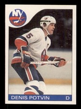 1985-86 O-PEE-CHEE HOCKEY #25 DENIS POTVIN NEW YORK ISLANDERS