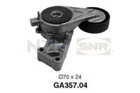 SNR GA357.04 Tensioner Pulley, V-Ribbed Belt For Audi Seat Skoda VW