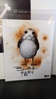 Brian Herring Signed "Star Wars" 8x10 Photo Inscribed "Porg" with Sketch (Pa)