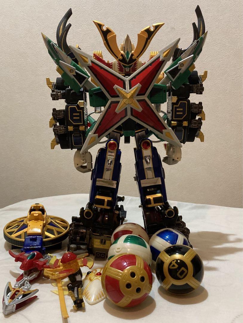 忍者戦隊DX NINJIA MEGAZORO Power Rangers Ninja Storm Hurricaneger chogokin DX Senpujin