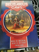 Warhammer Job Lot A3 Art Black Library Poster Adeptus Mechanicus Belisarius Cawl