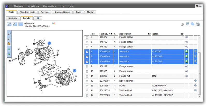 volvo impact bus and truck workshop service repair manual, v. 2011 multilanguage - Image 2 of 4