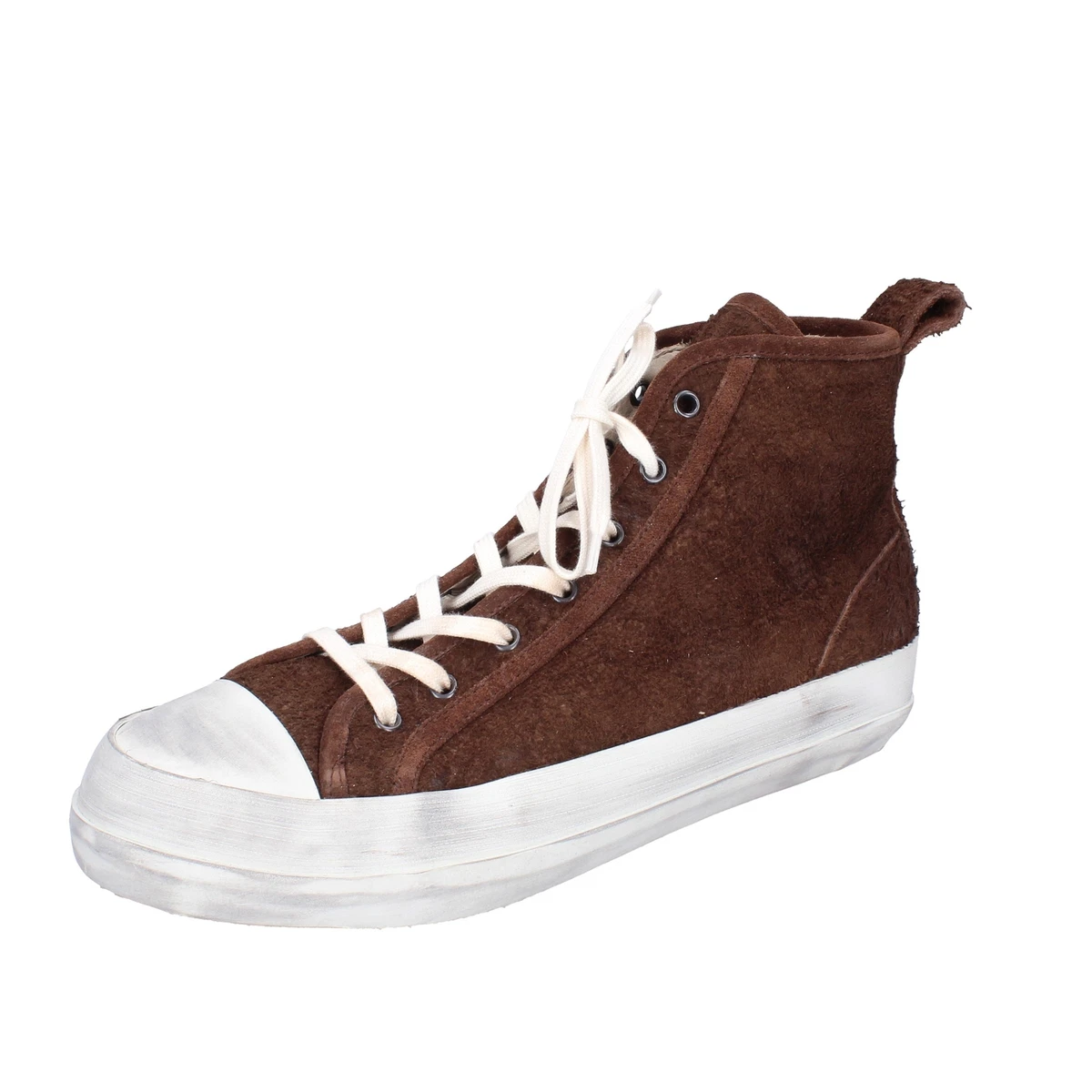 Sneakers marroni shop uomo