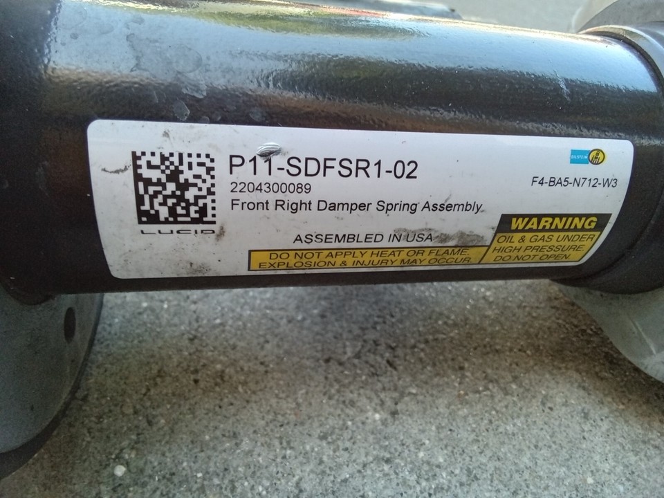 2021-23 FRONT RIGTH DAMPER SPRING ASSEMBLE P11-SDFSR1-02 (Z-11) | eBay