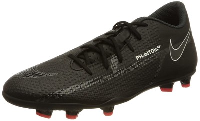 Nike Unisex Phantom GT2 Club MG Sneaker, Black/Summit White-Bright Crimson, 8,5 