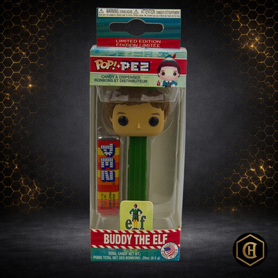 FUNKO POP PEZ! BUDDY THE ELF-ELF MOVIE-WARNER BROS-2019 LIMITED EDITION-VAULTED