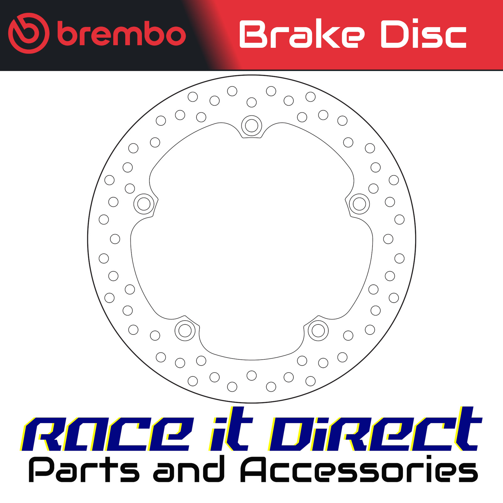 Disk of brembo brake series oro round fixed for motorcycle spare parts - Image 6