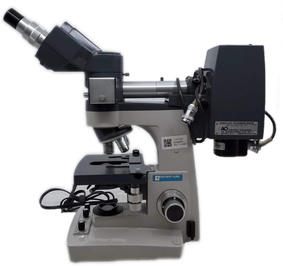 Reichert Microstar Binocular Microscope 2.5x/10x/20x/40x - Image 4 of 4