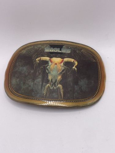 Vintage 1977 Eagles Belt Buckle One Of These Nights Album Cover Pacifica Mfg