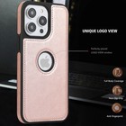 For iPhone 16 Pro Max 15 14 13 12 11 XR 7 Shockproof Luxury Leather Phone Case